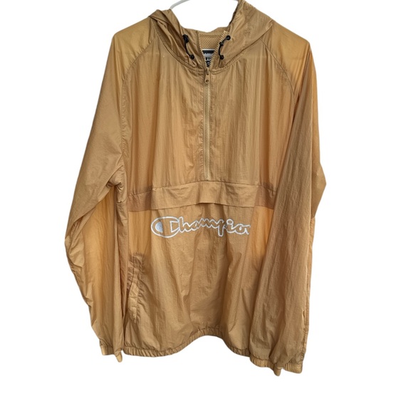 Champion Life Yellow Half Zip Manorak Color Firefly Sz XL - Picture 3 of 5